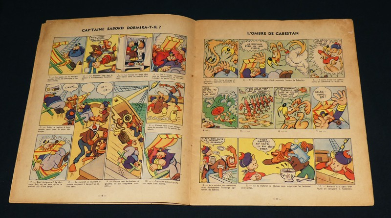 Cap'taine sabord, l'échapée belle !..