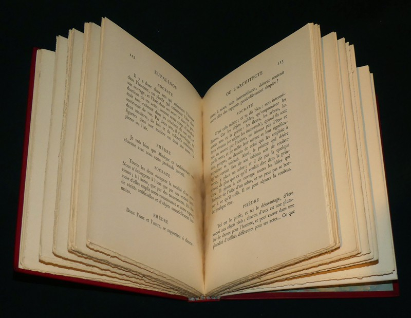 Oeuvres de Paul Valéry : L'Ame et la Danse, Eupalinos ou l'Architecte, Paradoxe sur l'Architecte