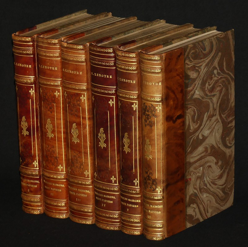 Paris révolutionnaire, vieilles maisons, vieux papiers (6 volumes)