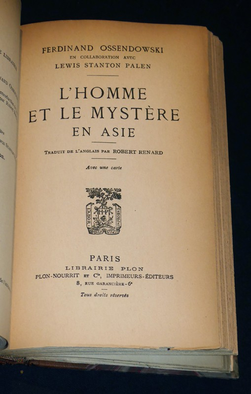 Bêtes, hommes et dieux - L'homme et le mystère en Asie
