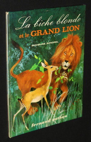 La biche blonde et le grand lion