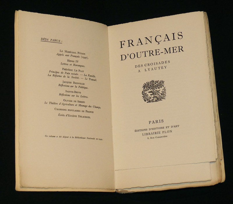 Français d'outre-mer : Des croisades à Lyautey