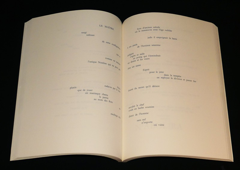 Un coup de dés jamais n'abolira le hasard. Manuscrit et épreuves