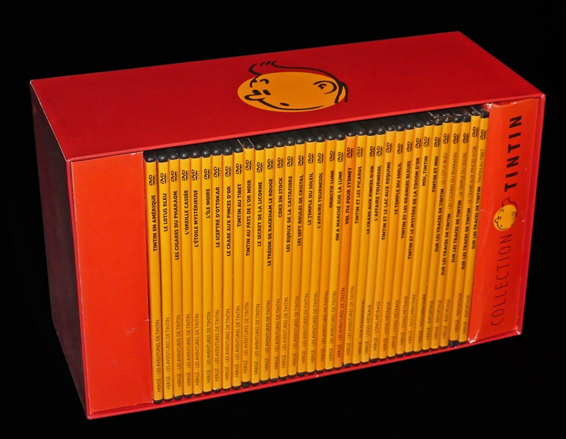 Collection Tintin (coffret 34 DVD)