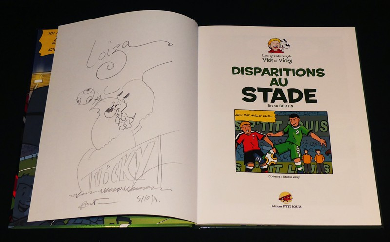 Les Aventures de Vick et Vicky, T20 : Disparitions au stade