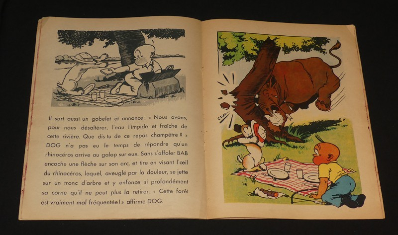 Bab et Dog explorateurs