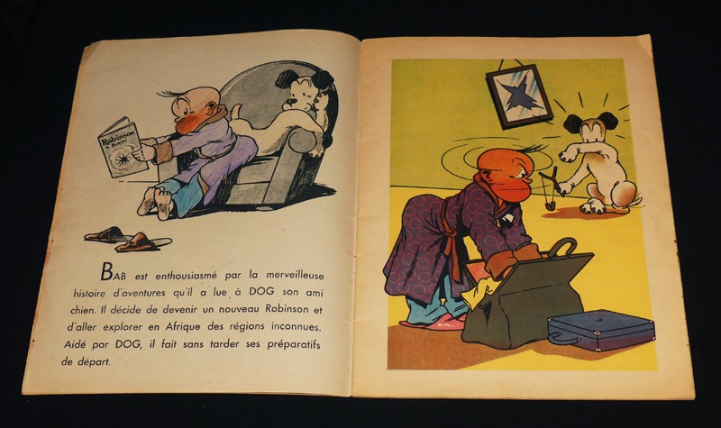 Bab et Dog explorateurs