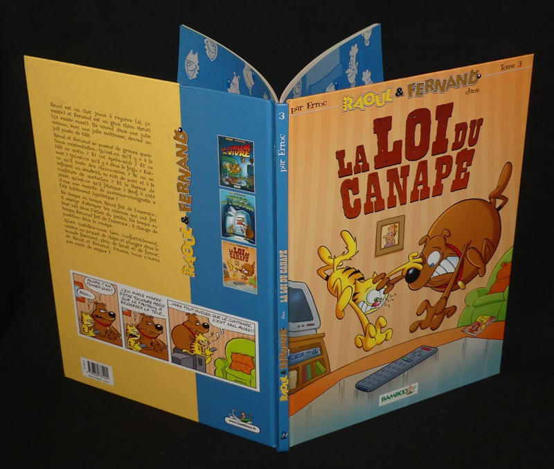 Raoul et Fernand, Tomes 1 à 3 : La fureur de vivre - Le frigo de l'angoisse - La Loi du canapé (3 volumes)
