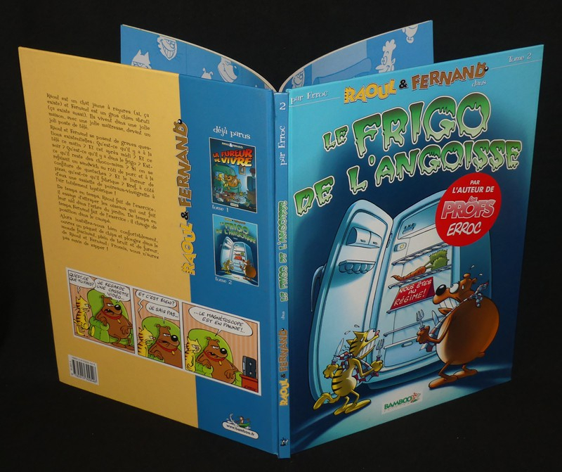 Raoul et Fernand, Tomes 1 à 3 : La fureur de vivre - Le frigo de l'angoisse - La Loi du canapé (3 volumes)