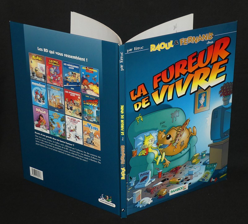 Raoul et Fernand, Tomes 1 à 3 : La fureur de vivre - Le frigo de l'angoisse - La Loi du canapé (3 volumes)
