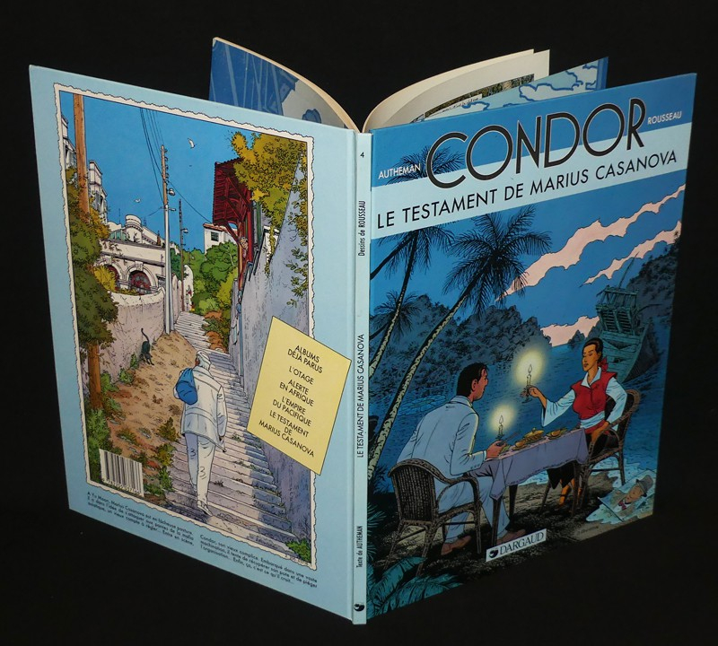 Condor, T4 : Le testament de Marius Casanova