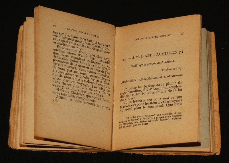 Les plus belles lettres