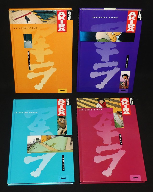 Akira  13 volumes, Edition couleur Glénat