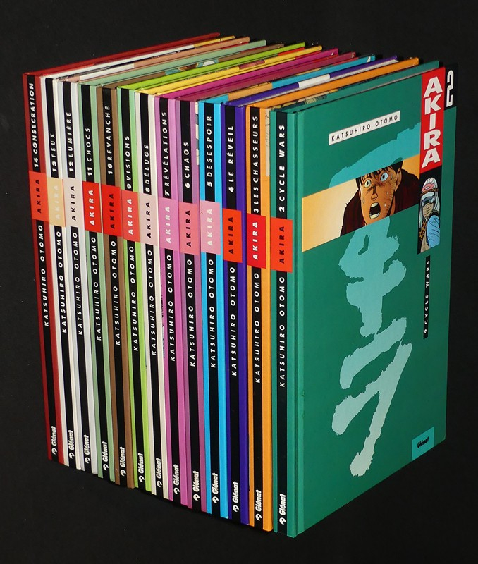 Akira  13 volumes, Edition couleur Glénat