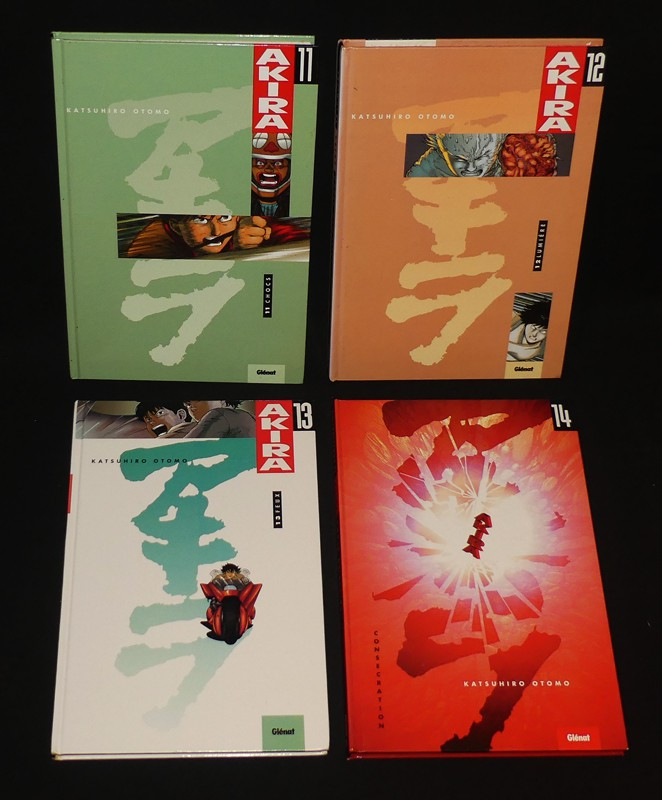 Akira  13 volumes, Edition couleur Glénat