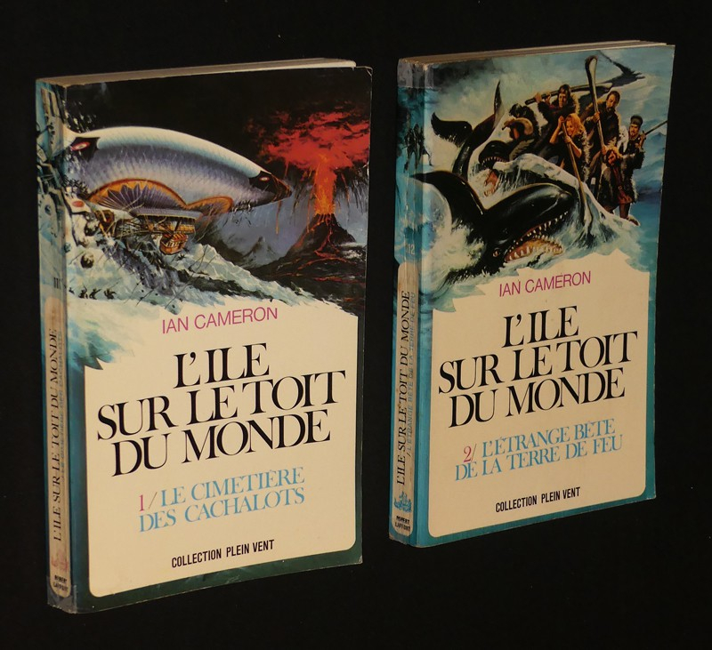 L'île sur le toit du monde (2 volumes) Tome 1 : Le Cimetière des cachalots - Tome 2 : L'étrange bête de la Terre de Feu (Collection Plein vent)