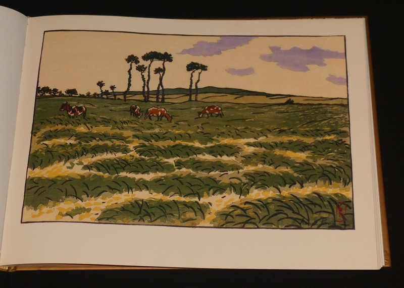 Henri Rivière, paysages bretons, études de vagues