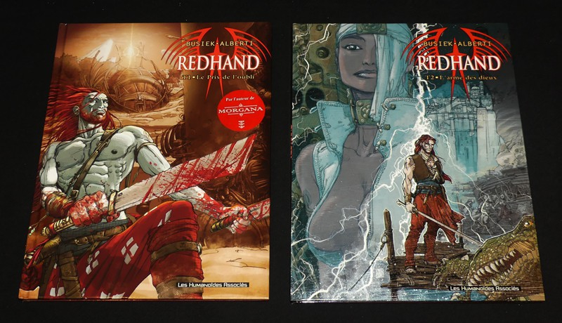Redhand (2 volumes) : Le prix de l'oubli - L'arme des dieux