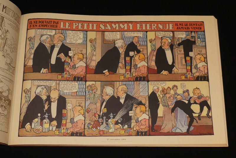 Le petit Sammy éternue, la collection complète des planches du dimanche de 1904 à 1905