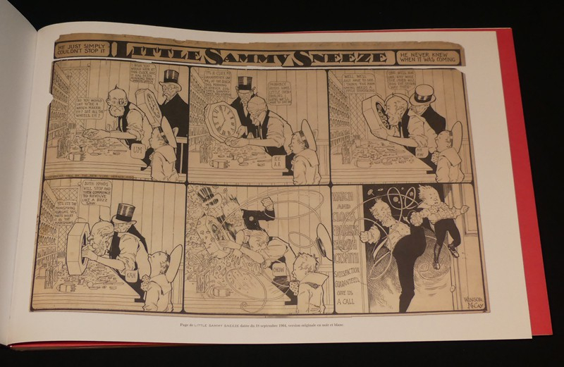 Le petit Sammy éternue, la collection complète des planches du dimanche de 1904 à 1905