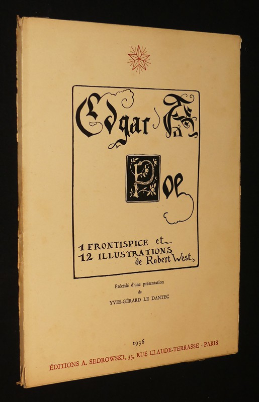 Edgar Allan Poe : 1 frontispice et 12 illustrations de Robert West