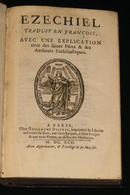 Seize volumes de la vulgate de Le Maistre de Sacy, édition dix septième chez Desprez