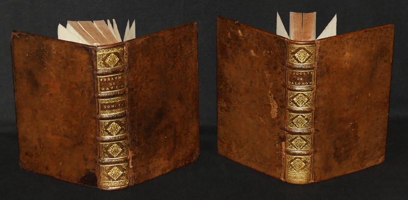 Seize volumes de la vulgate de Le Maistre de Sacy, édition dix septième chez Desprez