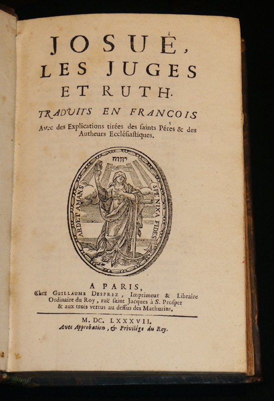 Seize volumes de la vulgate de Le Maistre de Sacy, édition dix septième chez Desprez