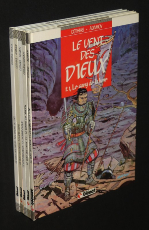Le Vent des Dieux, Tomes 1 à 4 et Tome 6 (5 volumes)