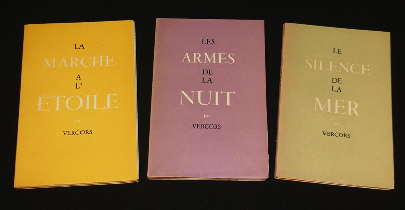 Coffret Vercors : La Marche à l'étoile - Les Armes de la nuit - Le Silence de la mer