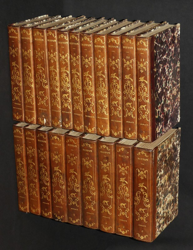 Oeuvres complètes de Buffon, 20 volumes