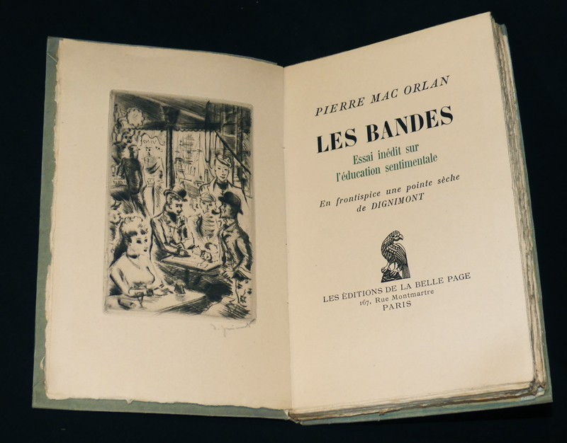 Les bandes Essai inédit sur l'éducation sentimentale