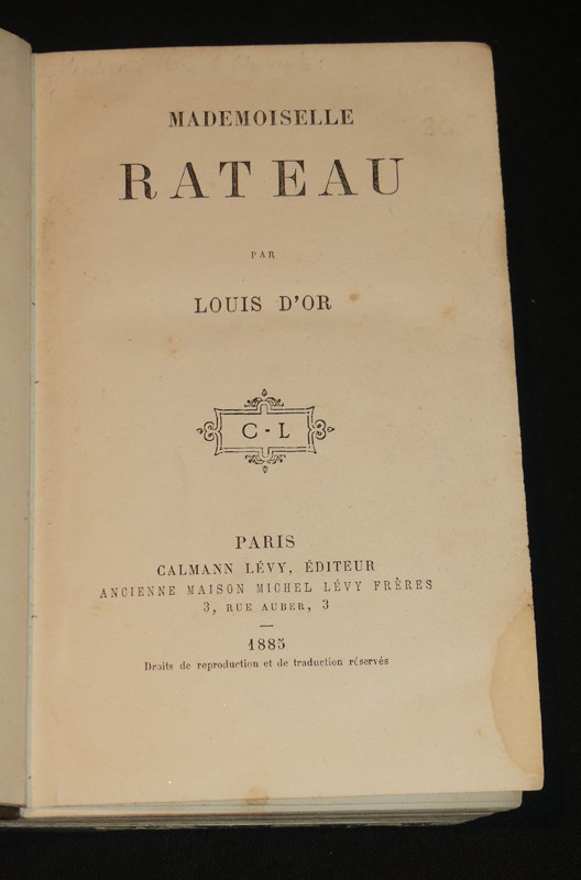Mademoiselle Rateau