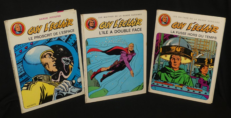 Flash Gordon / Guy l'Eclair : La fusée hors du temps -  L'île à double face - Le proscrit de l'espace