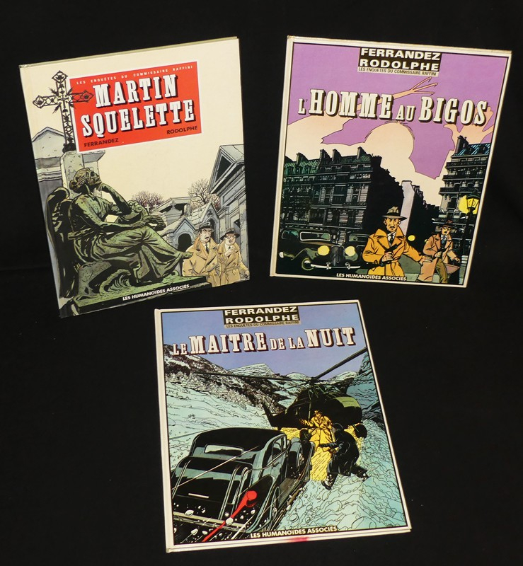 Lot de 3 albums de la série 