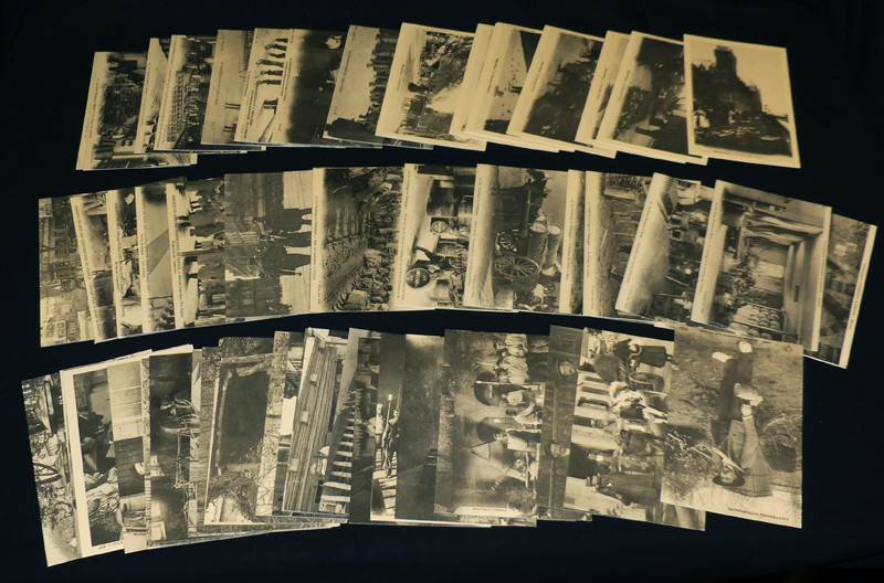 Lot de 71 reproductions de cartes postales anciennes : Collection 