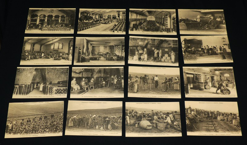 Lot de 71 reproductions de cartes postales anciennes : Collection 