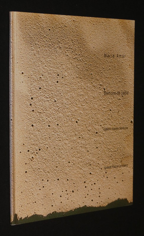 Mémoire de sable (Galerie Natalie Seroussi / Galerie Pascal Lansberg, 16 novembre - 23 décembre 1995)