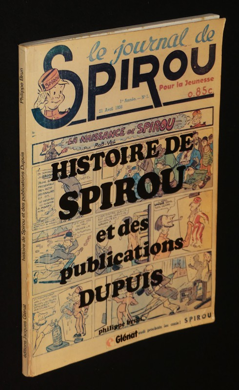 Histoire de Spirou et des publications Dupuis