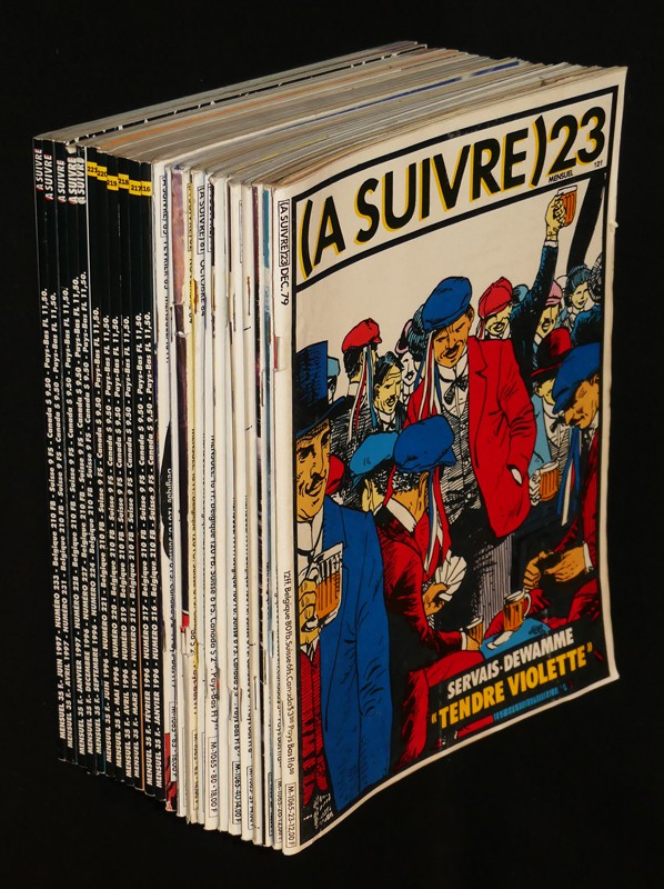 23 numéros de la revue de bande dessinée 