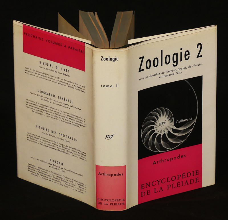 Zoologie, Tome II (Encyclopédie de la Pléiade)