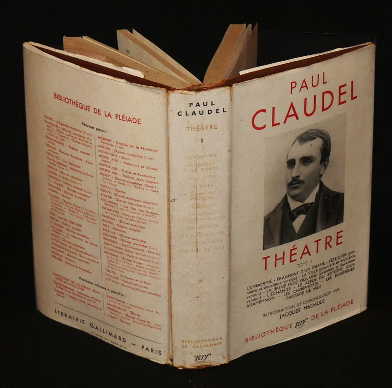 Théâtre de Paul Claudel, Tomes 1 et 2 (Bibliothèque de la Pléiade)