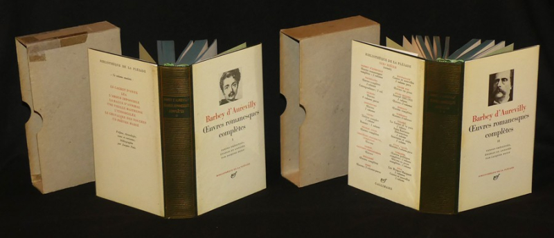 Oeuvres romanesques complètes de Barbey d'Aurevilly, Tomes 1 et 2 (Bibliothèque de la Pléiade)