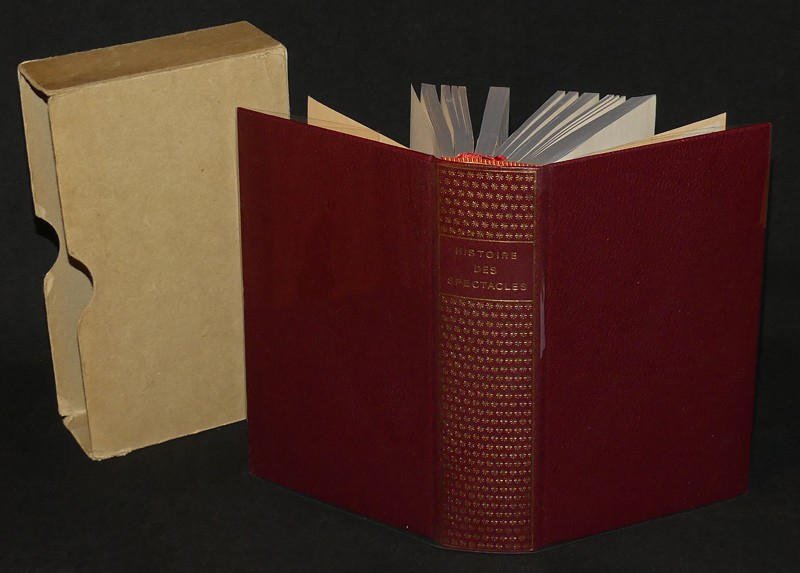 Histoire des spectacles (Encyclopédie de la Pléiade)