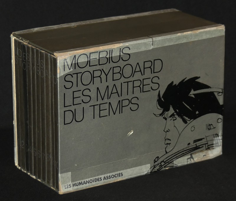 Moebius storyboard les maitres du temps