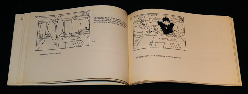 Moebius storyboard les maitres du temps