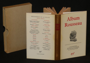 Album Rousseau (Bibliothèque de la Pléiade)