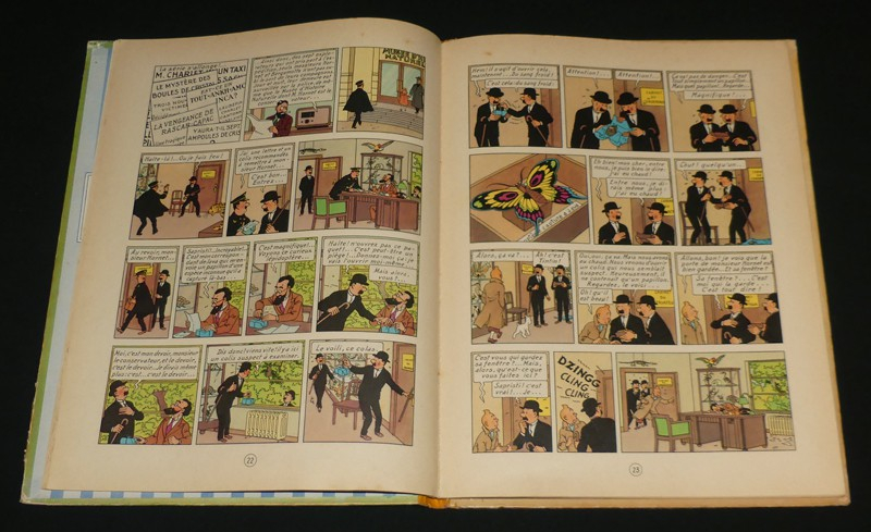 Les Sept boules de cristal (Les Aventures de Tintin - B30)