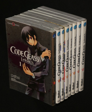 Code Geass-Lelouch of the rebellion 8 volumes