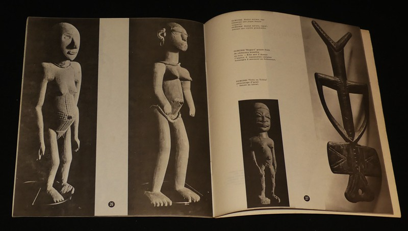 Masques et sculptures voltaïques (exposé au Premier Festival Panafricain, Aler 1969)